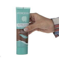ماسک اسکراب صورت هیدرودرم مدل Phytpeel با عصاره درخت چای، روغن کالاندولا، روغن جوجوبا و هسته گیلاس، ساینده پوست، جذب سریع، مناسب پوست معمولی، حجم 100 میلیلیتر