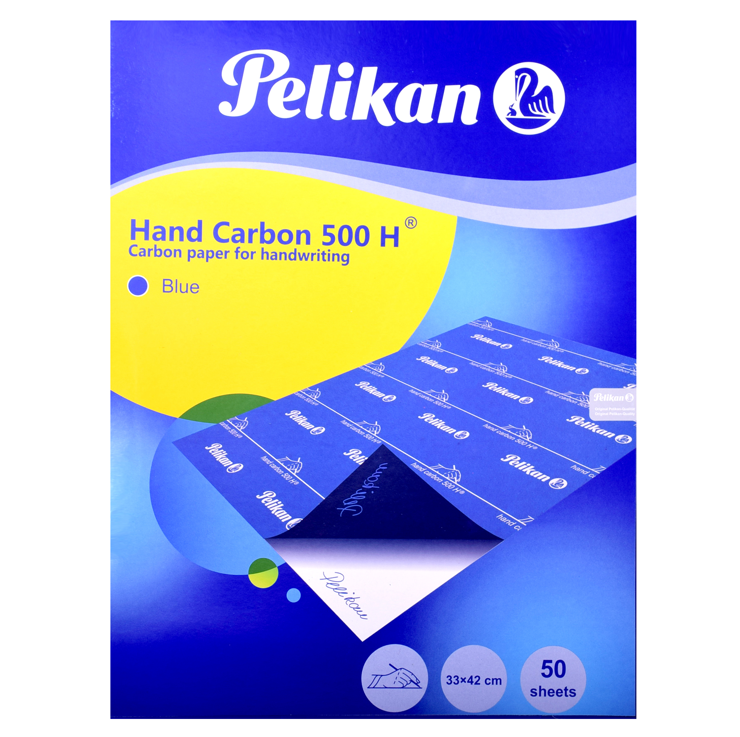 کاغذ کاربن پلیکان کد CA-01 سایز A3 بسته 50 عددی