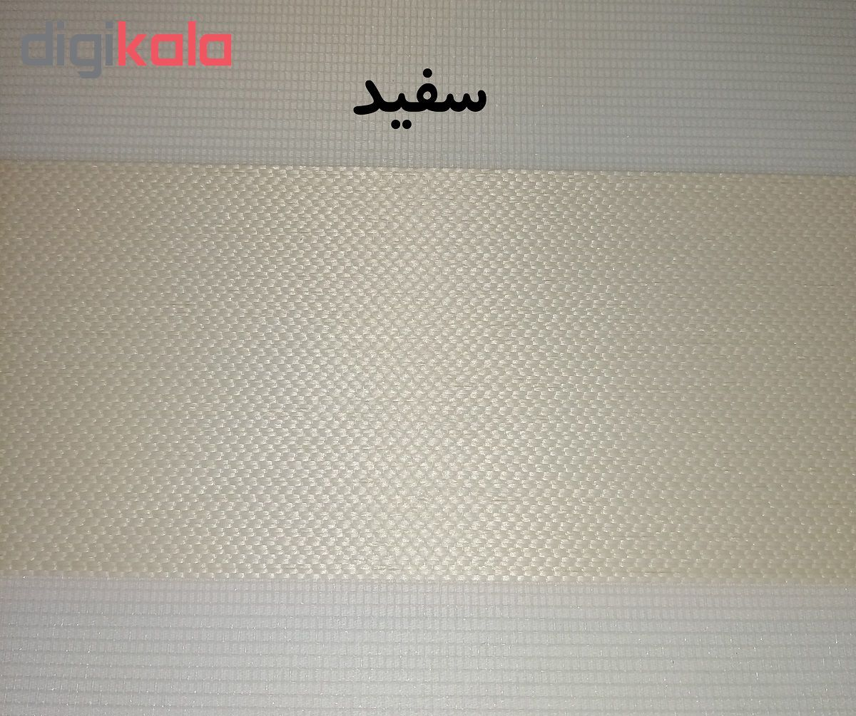 پرده زبرا بازرگانی زیو مدل 1999 سایز 180x180 سانتی‌متر