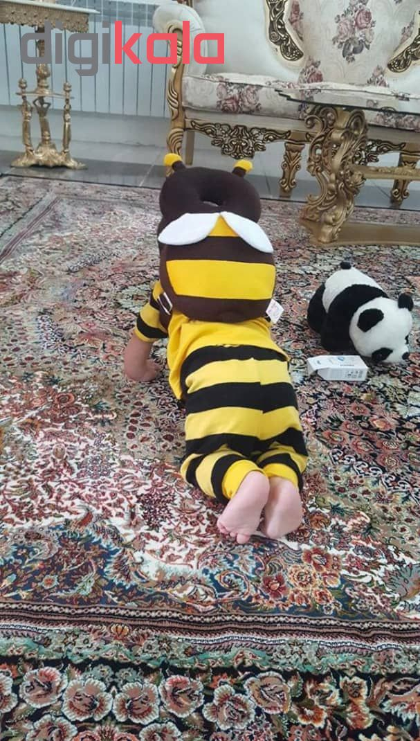 محافظ سر کودک نی نی دوست طرح زنبور عسل