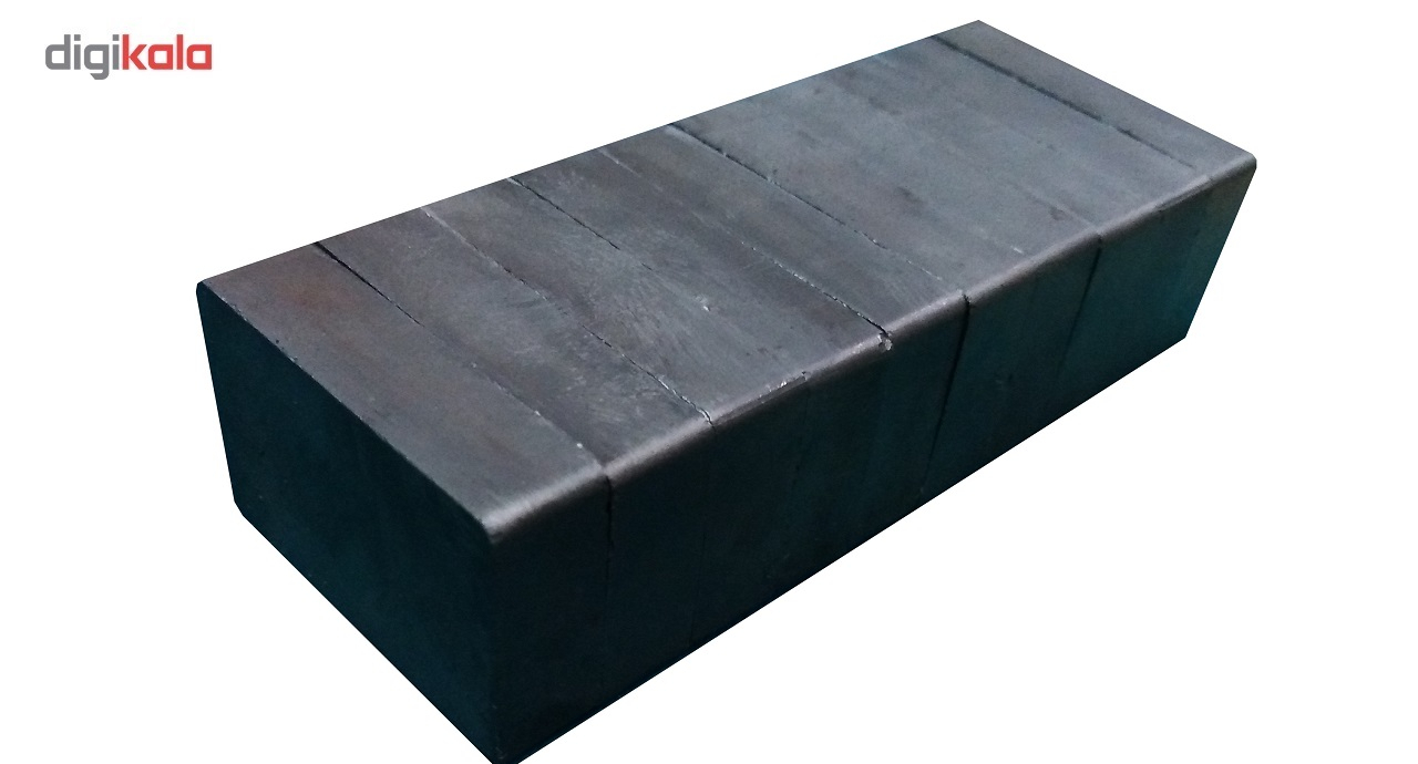 آهن ربا مدل مکعبی 10*25*40 بسته ده عددی رنگ مشکی