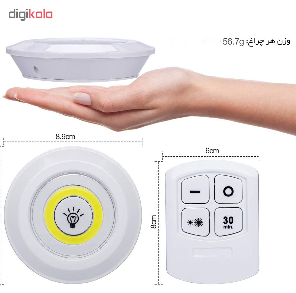 چراغ دیواری مدل 3ER بسته 3 عددی