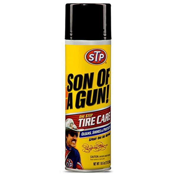 اسپری تمیز کننده لاستیک خودرو اس تی پی مدل Son of a Gun بسته 5 عددی