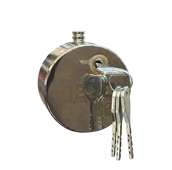 قفل کتابی گرد دکو مدل SH-PD80 سایز 80 میلی متر