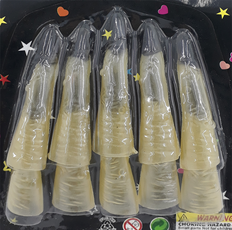 ابزار شوخی طرح انگشت جادوگر مدل G117 بسته 10 عددی