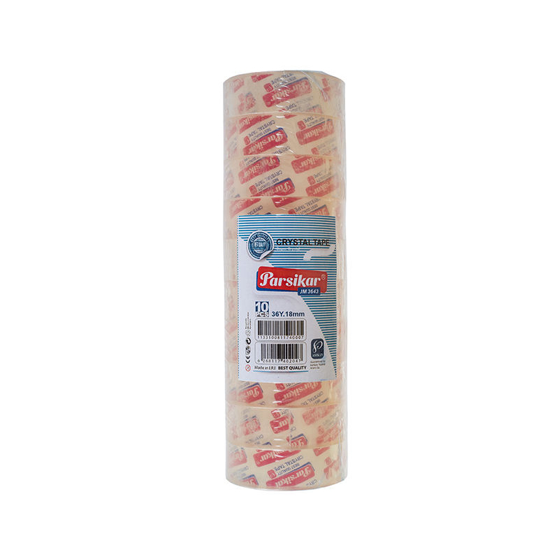 چسب نواری پارسیکار مدل JM3643 عرض 1.5سانتی متر بسته 40 عددی