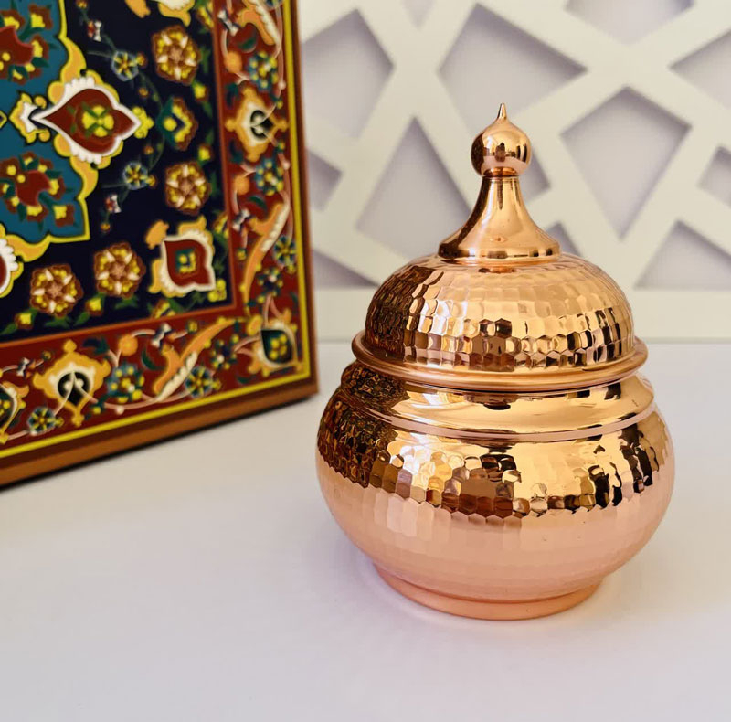 قندان مسی کد HS76