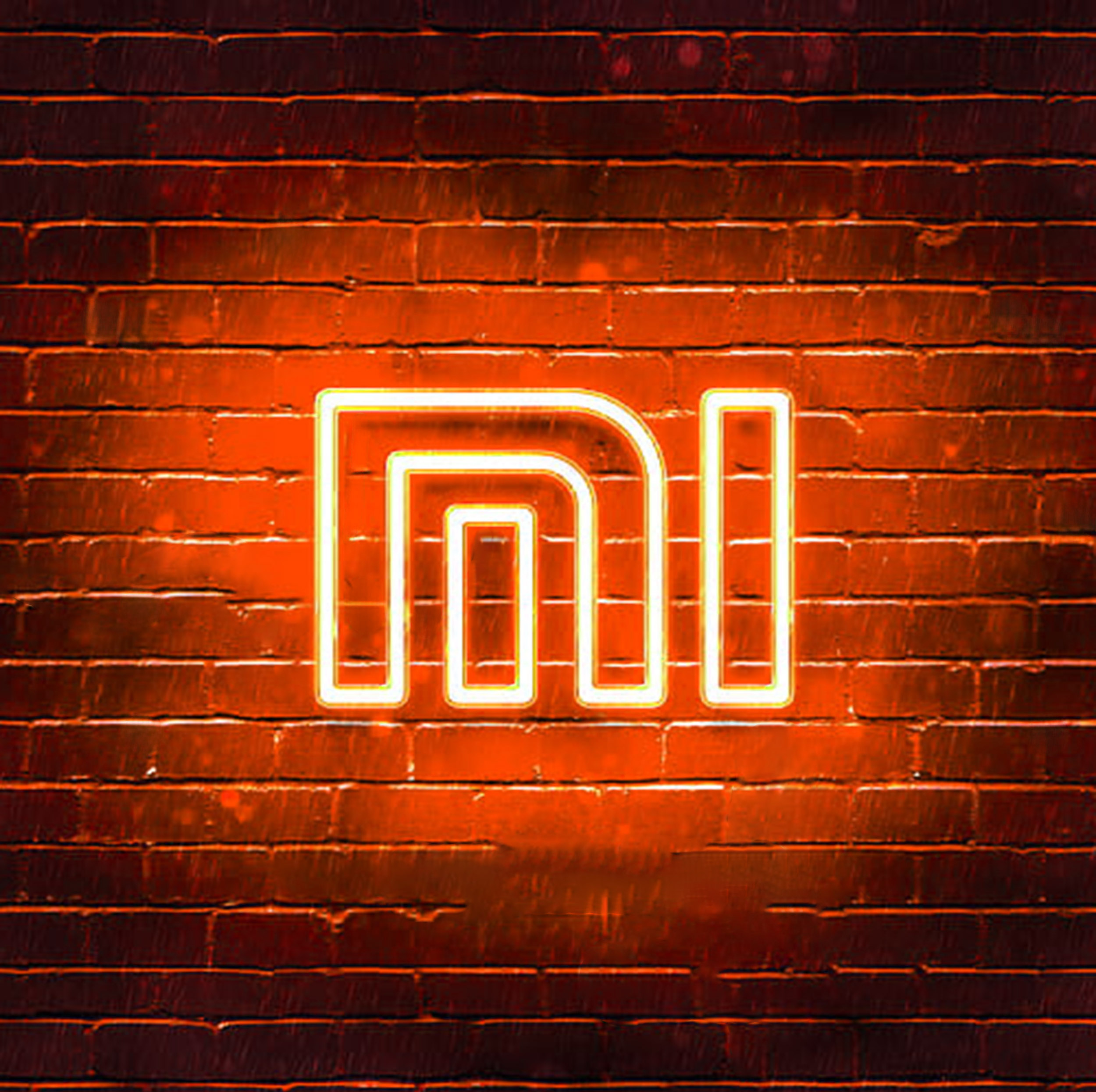 چراغ نئون طرح xiaomi