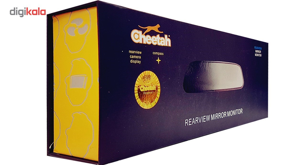 آینه مانیتور و دوربین دنده عقب چیتا مدل Black