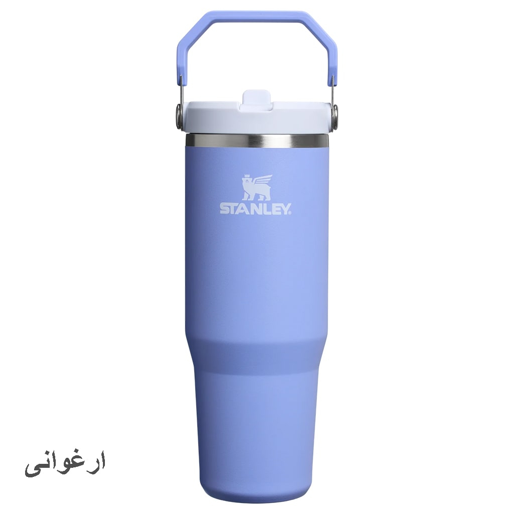 تراول ماگ استنلی مدل Iceflow Flip Straw Tumbler گنجایش 0.89 لیتر