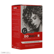 محلول فرکننده مو دوماسی مدل G-01 مناسب موهای رنگ شده حجم 100 میلی لیتر بسته دو عددی