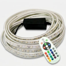 ریسه ال ای دی مدل  شلنگی RGB طول 10 متر به همراه ریموت