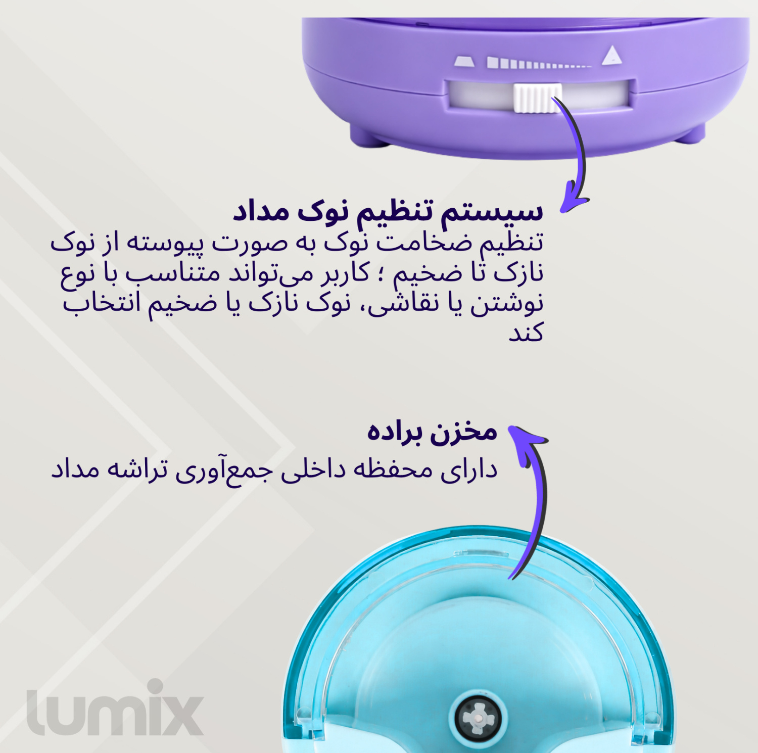 تراش برقی لومیکس مدل Monster