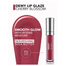 لیپ گلاس براق فلورمار مدل Dewy Glaze شماره 16 رنگ آلبالویی
