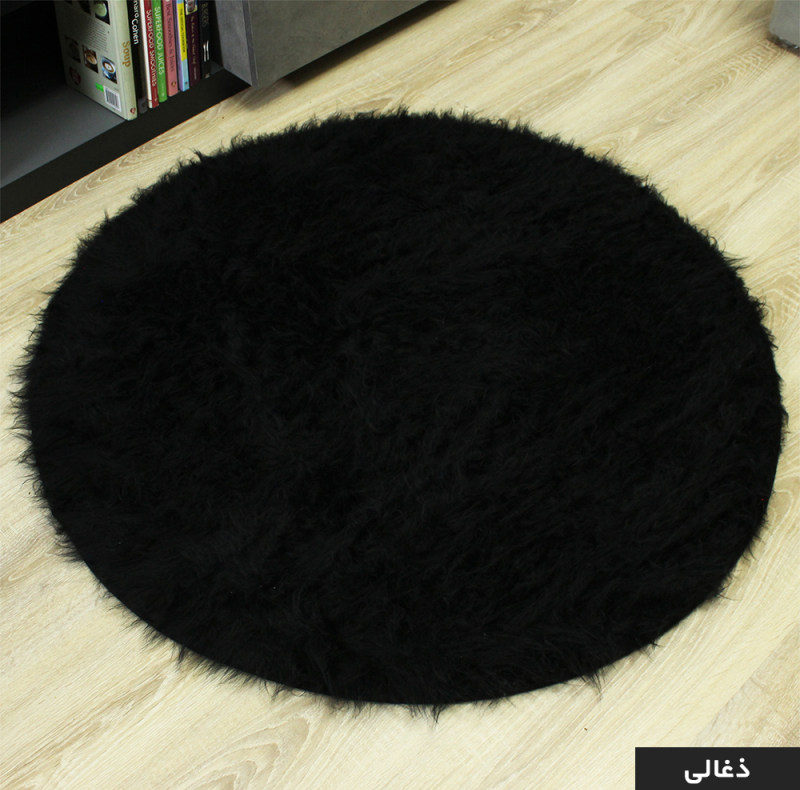 پادری هیراد هوم فرنشینگ طرح خز فانتزی سایز 110×110 سانتی متر