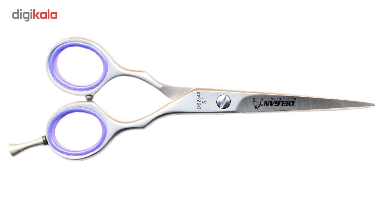 قیچی حرفه ای آرایشگاهی دلگان مدل DS2540