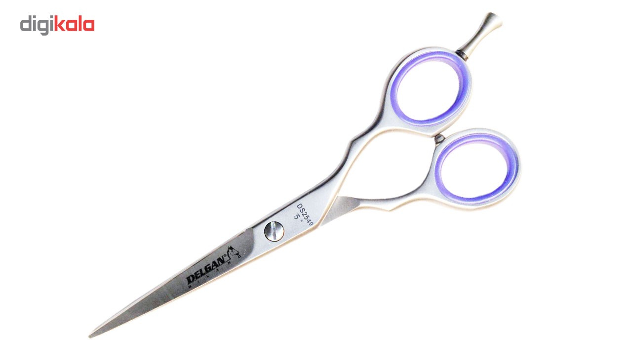 قیچی حرفه ای آرایشگاهی دلگان مدل DS2540
