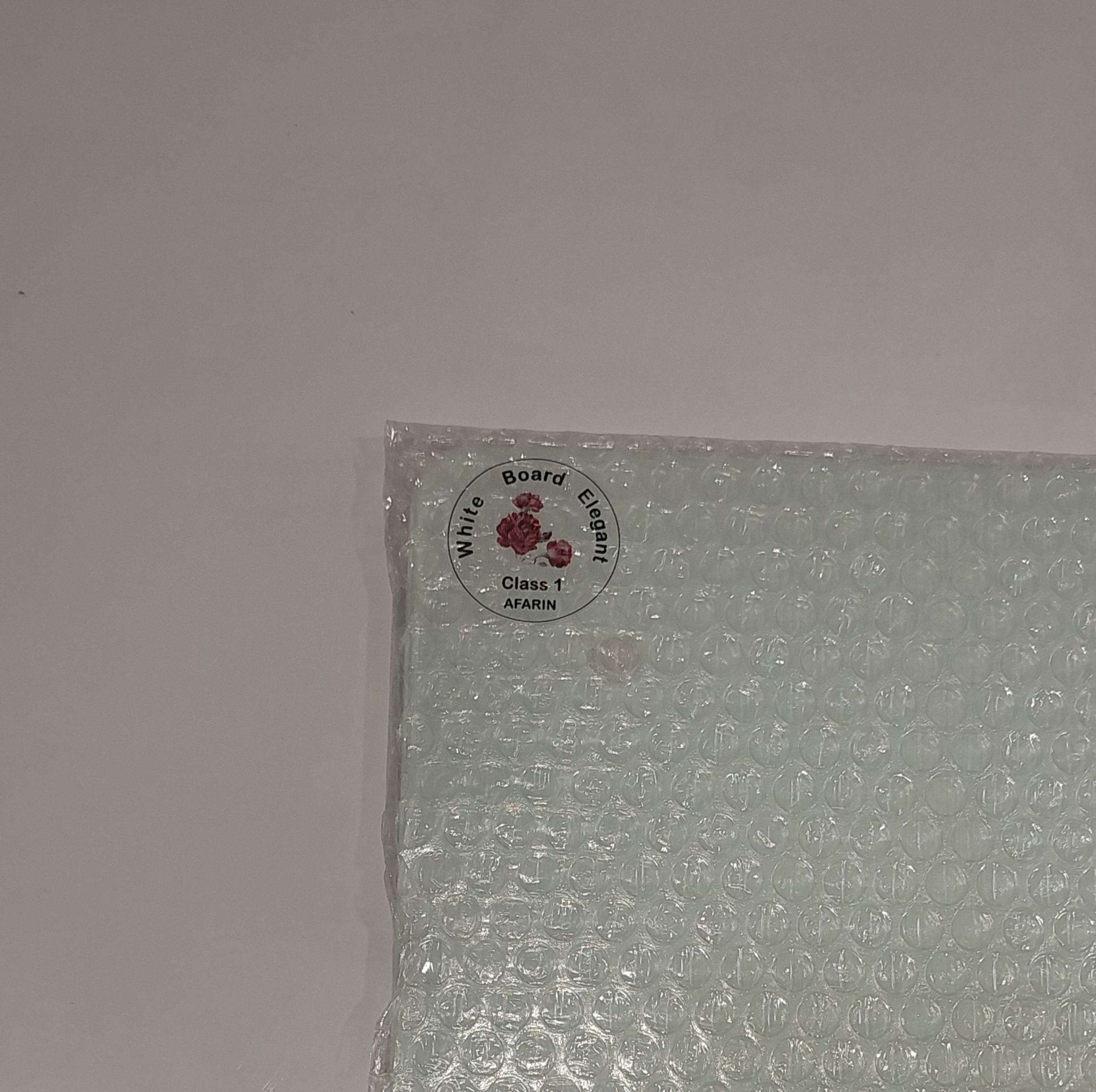 تخته وایت برد شیشه ای الگانت مدل s150 ابعاد 150×90 سانتی متر