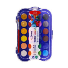 آبرنگ 24 رنگ یالونگ مدل YL23222924 به همراه قلم مو