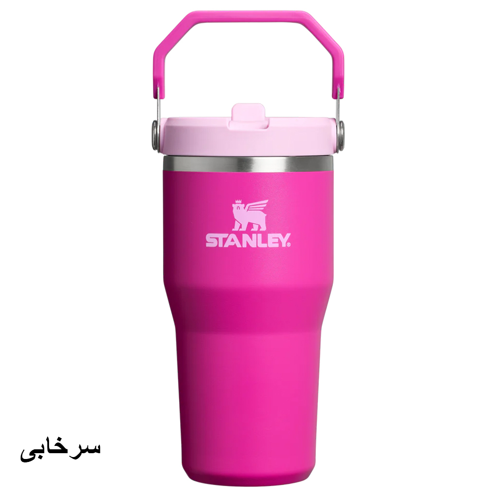 تراول ماگ استنلی مدل IceFlow Flip Straw Tumbler 2.0 گنجایش 0.59 لیتر