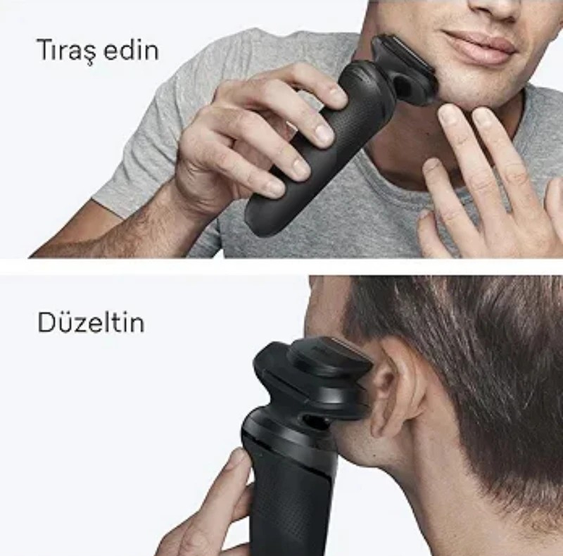 ماشین ریش تراش مردانه شارژی براون مدل N1200S