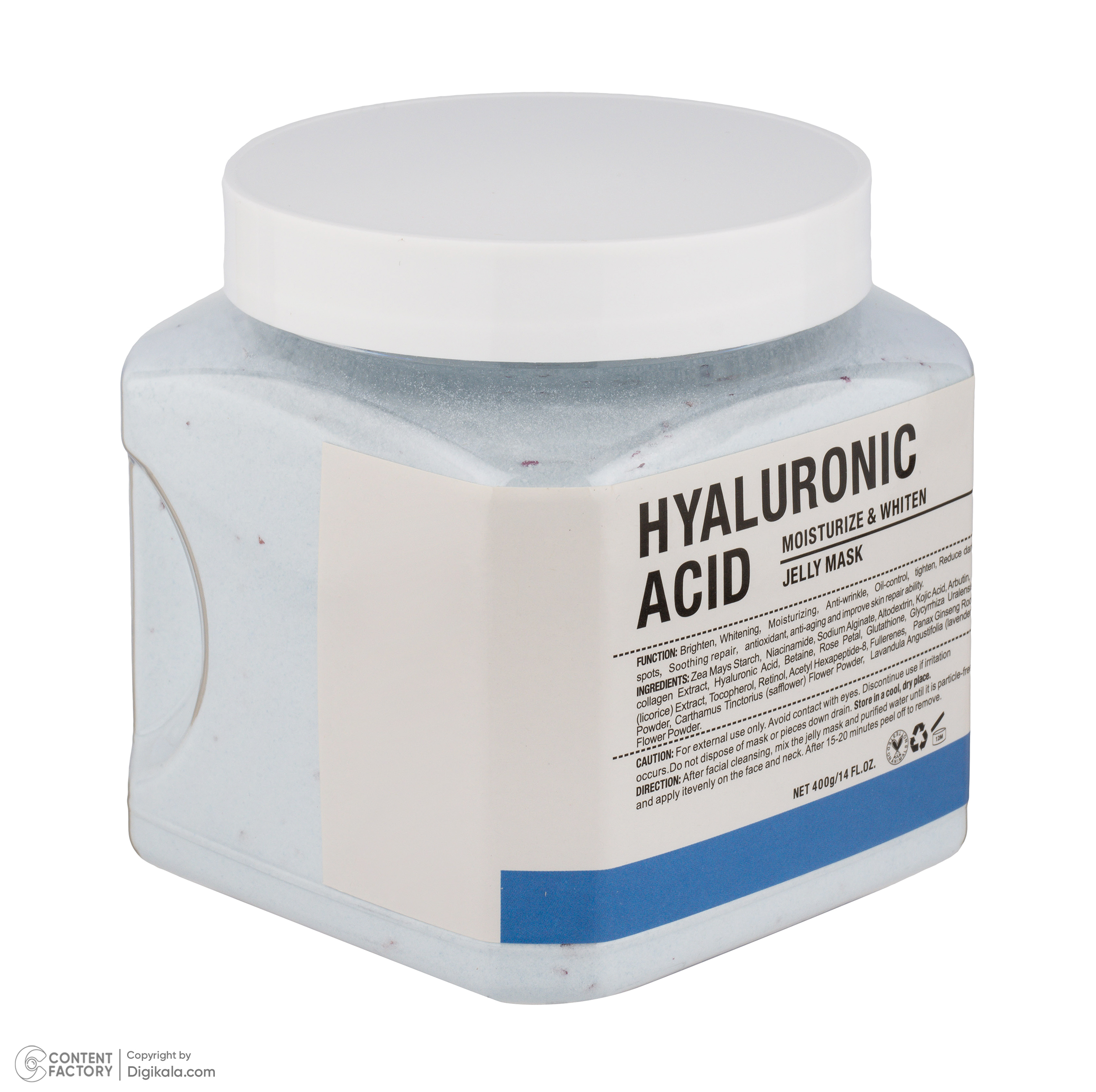 ماسک صورت دکتر مینایر مدل Hyaluronic Acid مناسب برای انواع پوست وزن 400 گرم