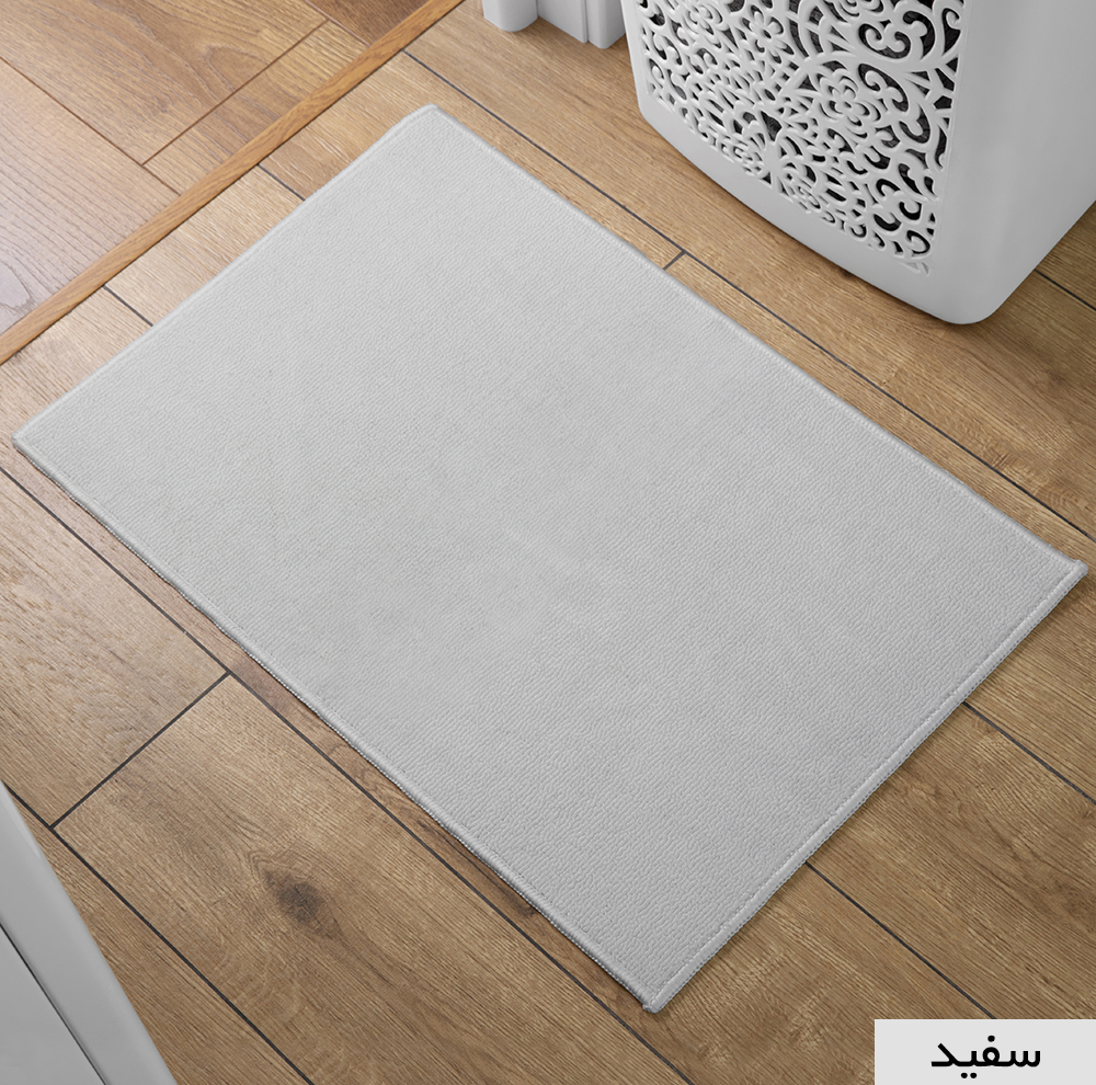 پادری شاران هوم مدل 3 لایه اسفنج دار طرح مخمل سایز 50×80 سانتی متر