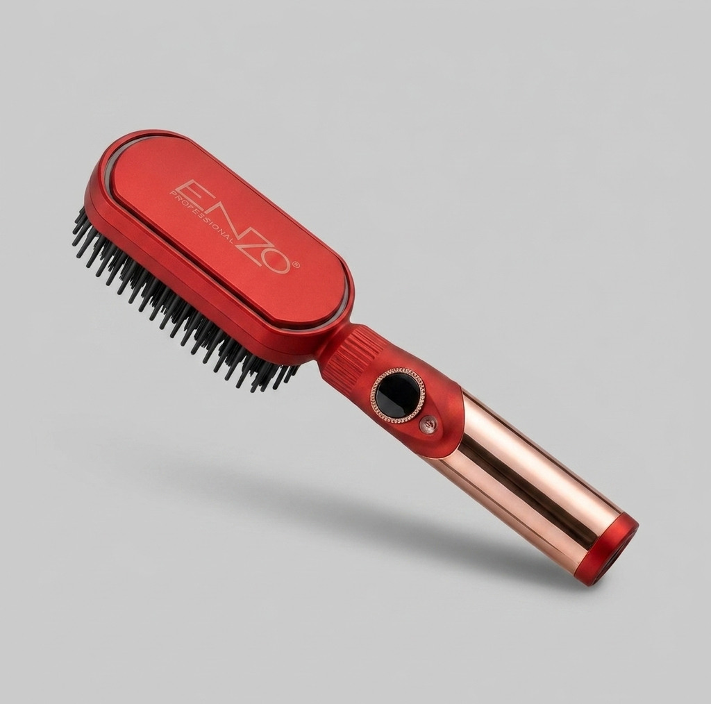 برس حرارتی حرفه ای انزو مدل KERATIN NANO
