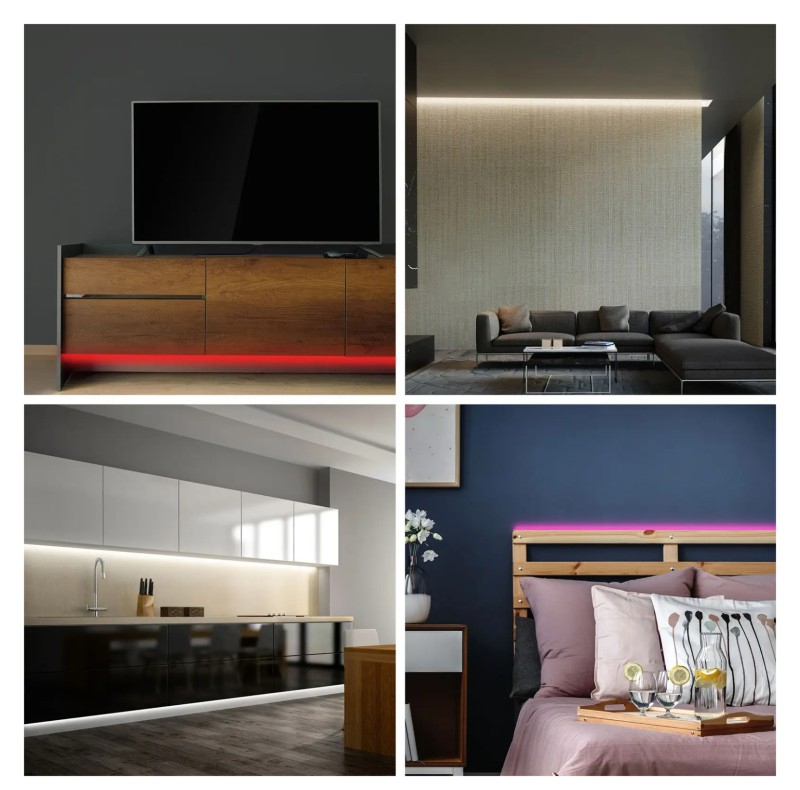 ریسه ال ای دی مدل RGB-remote طول 5 متر