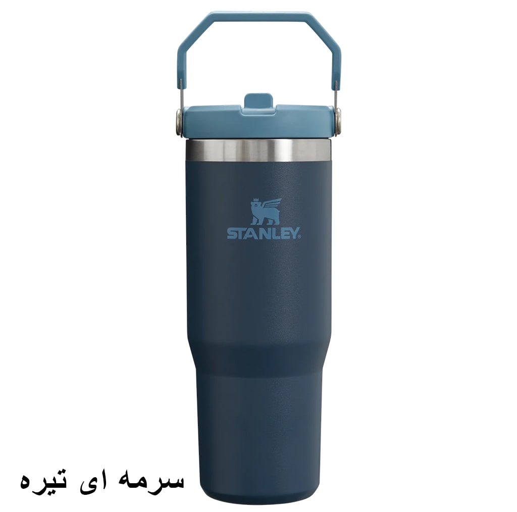 تراول ماگ استنلی مدل Iceflow Flip Straw Tumbler گنجایش 0.89 لیتر