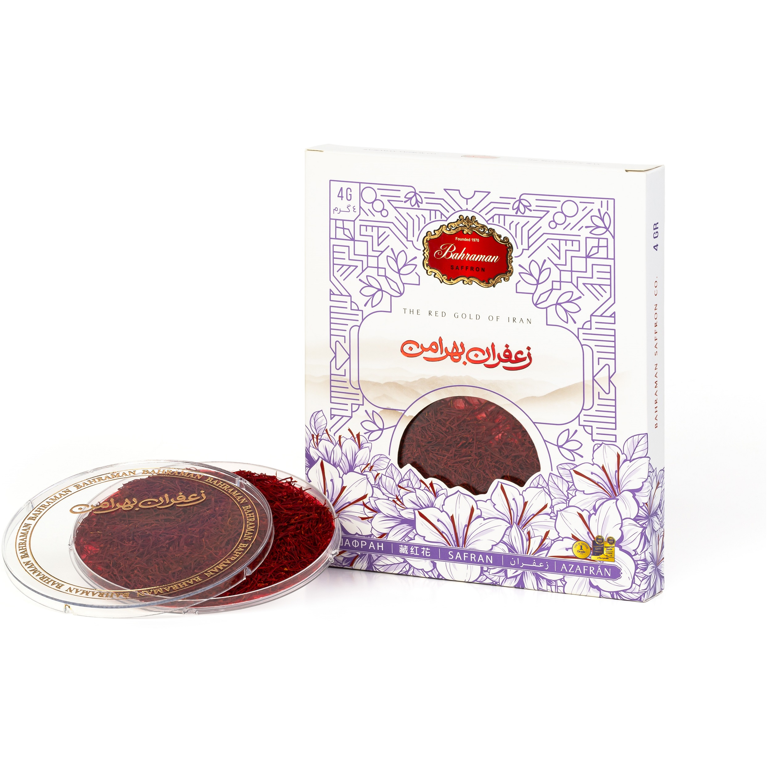 زعفران سرگل بهرامن - 4 گرم