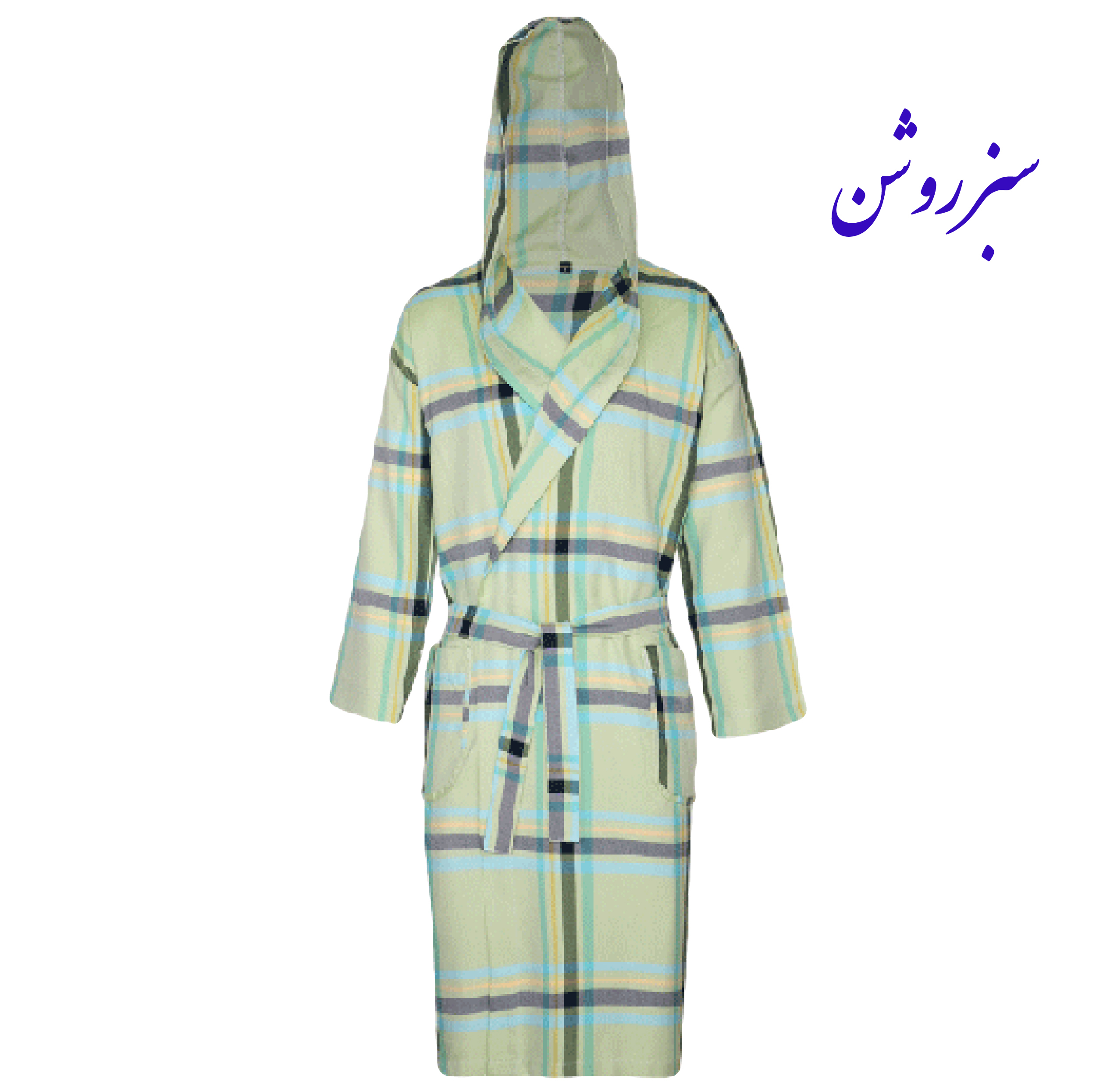 حوله پالتویی ابراهیمی یزد مدل نگارین سایز 125
