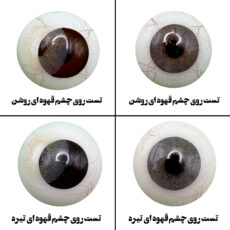 لنز چشم هرا مدل 11 سالانه کد ACPA310 رنگ طوسی سبز بدون دور