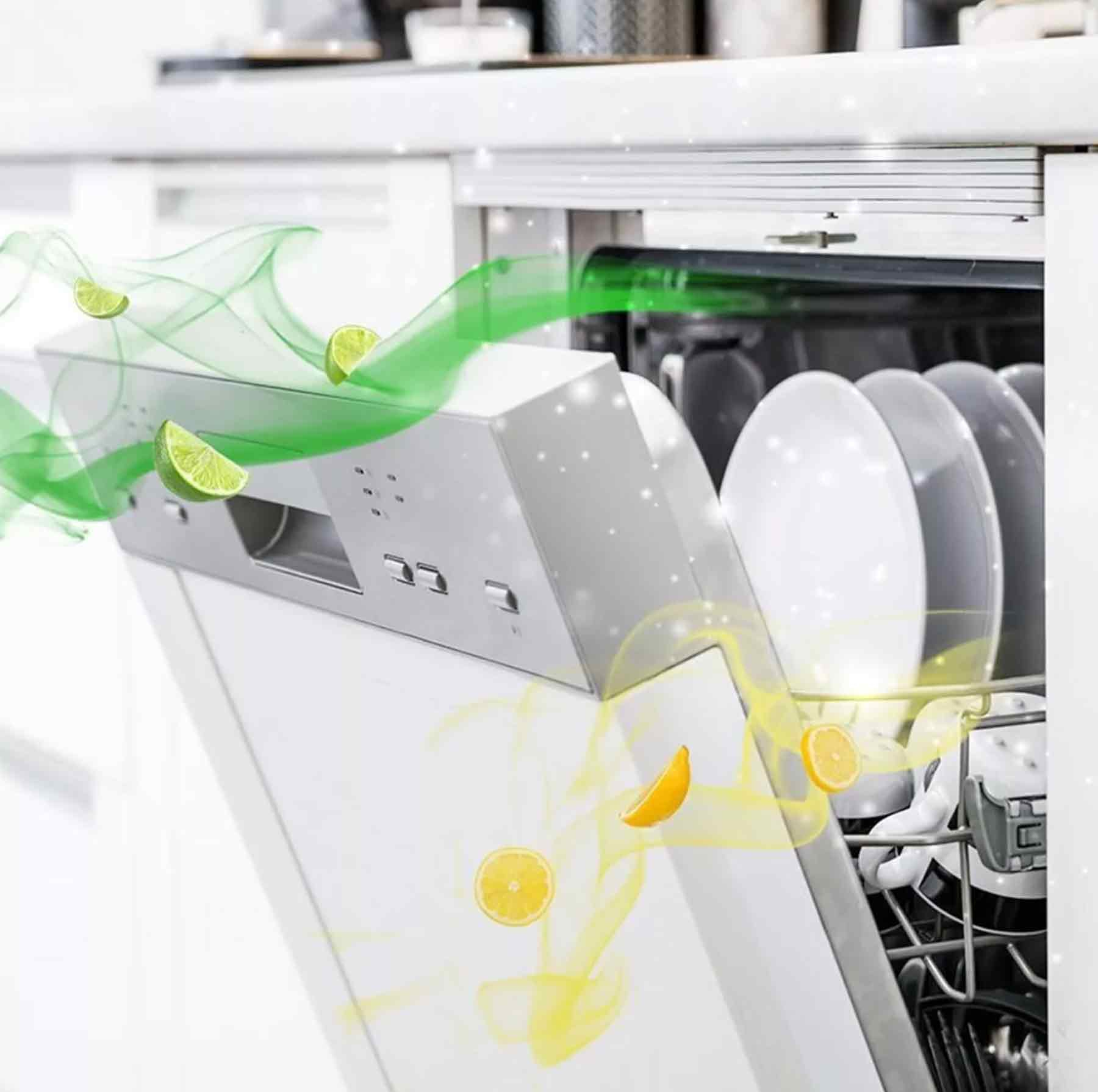 بوگیر ماشین ظرفشویی فینیش مدل Freshener Lemon وزن 100 گرم