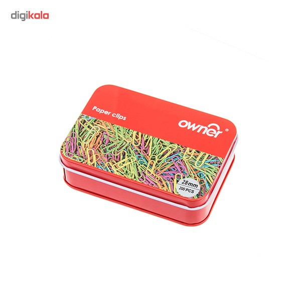گیره کاغذ اونر کد 48200 - بسته 200 عددی