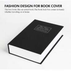 گاوصندوق مدل کتابی طرح دیکشنری قفل رمزدار وزن 1 کیلوگرم