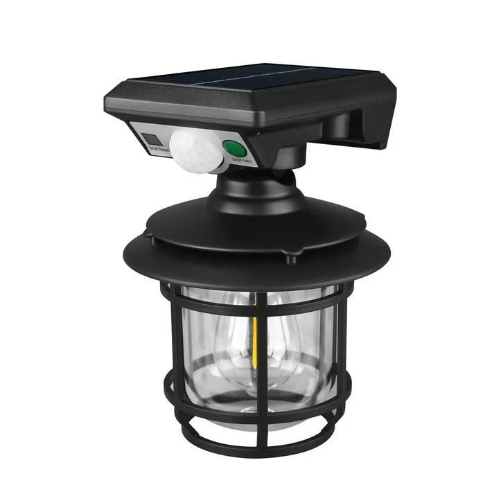 چراغ دیواری مدل خورشیدی طرح فانوس کد JD-1578