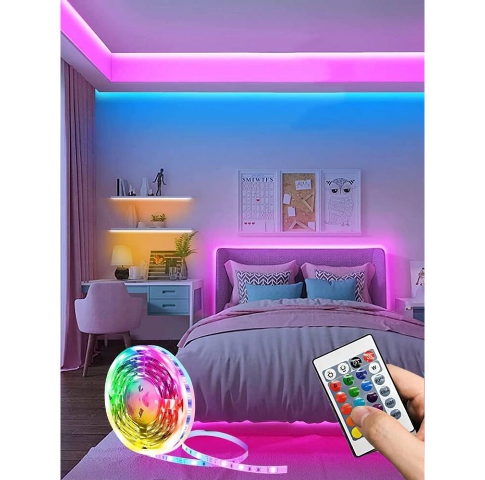 ریسه ال ای دی دریم لایت مدل RGB 5050 Gaming طول 5 متر