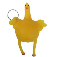 مرغ تخم گذار ضد استرس مدل Chicken Squishy بسته 3 عددی