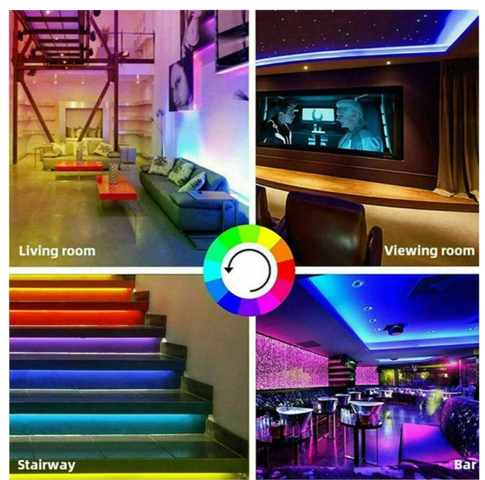 ریسه ال ای دی دریم لایت مدل RGB 5050 Gaming طول 5 متر