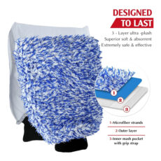 دستکش شستشوی خودرو کارزِن مدل CarWash Glove