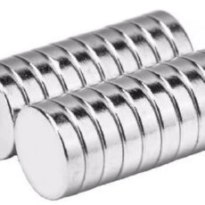 آهن ربای نیودیمیوم 8x3 مدل دیسکی بسته 20 عددی