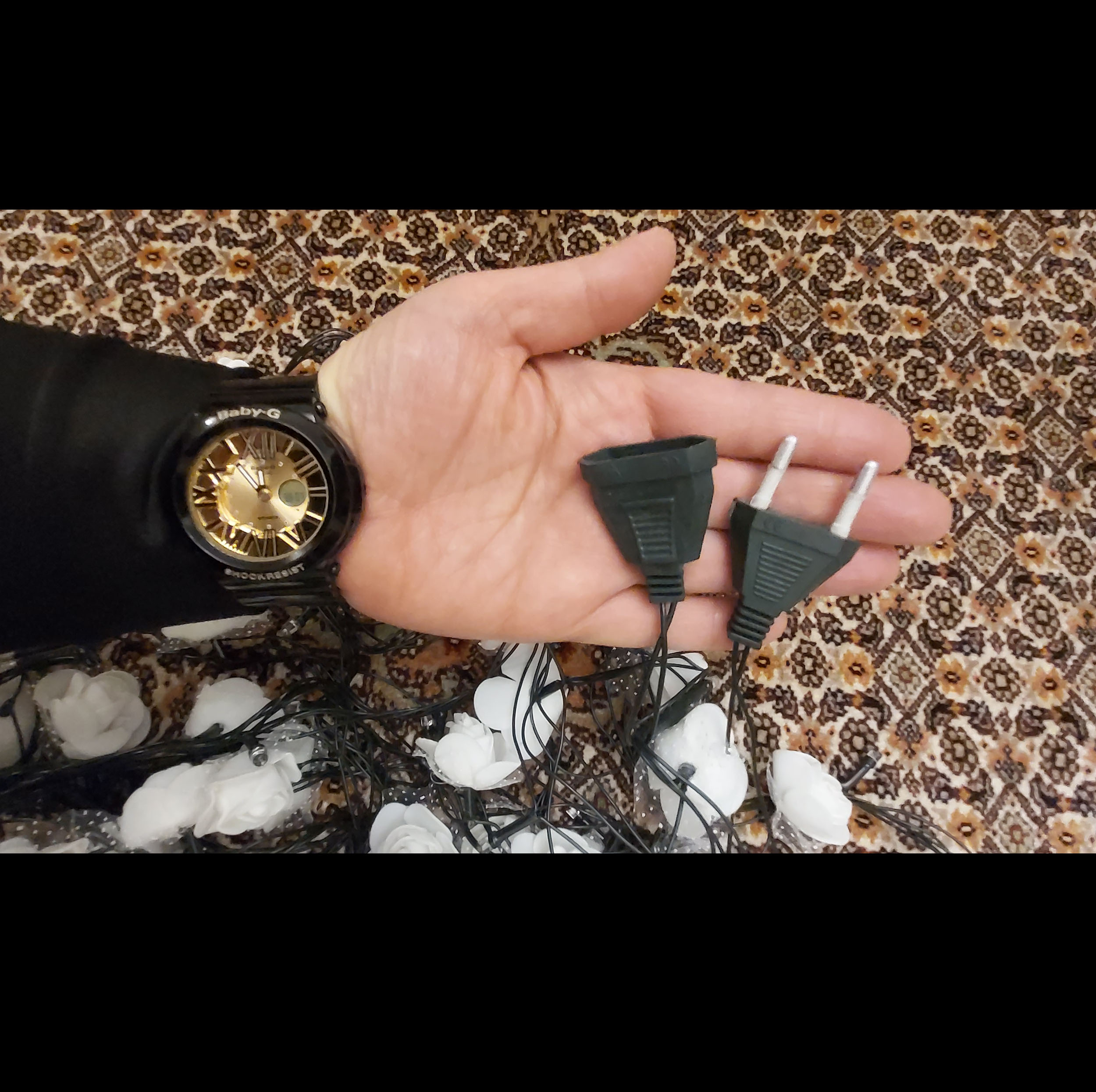 ریسه ال ای دی طرح گل کد 547 طول11 متر