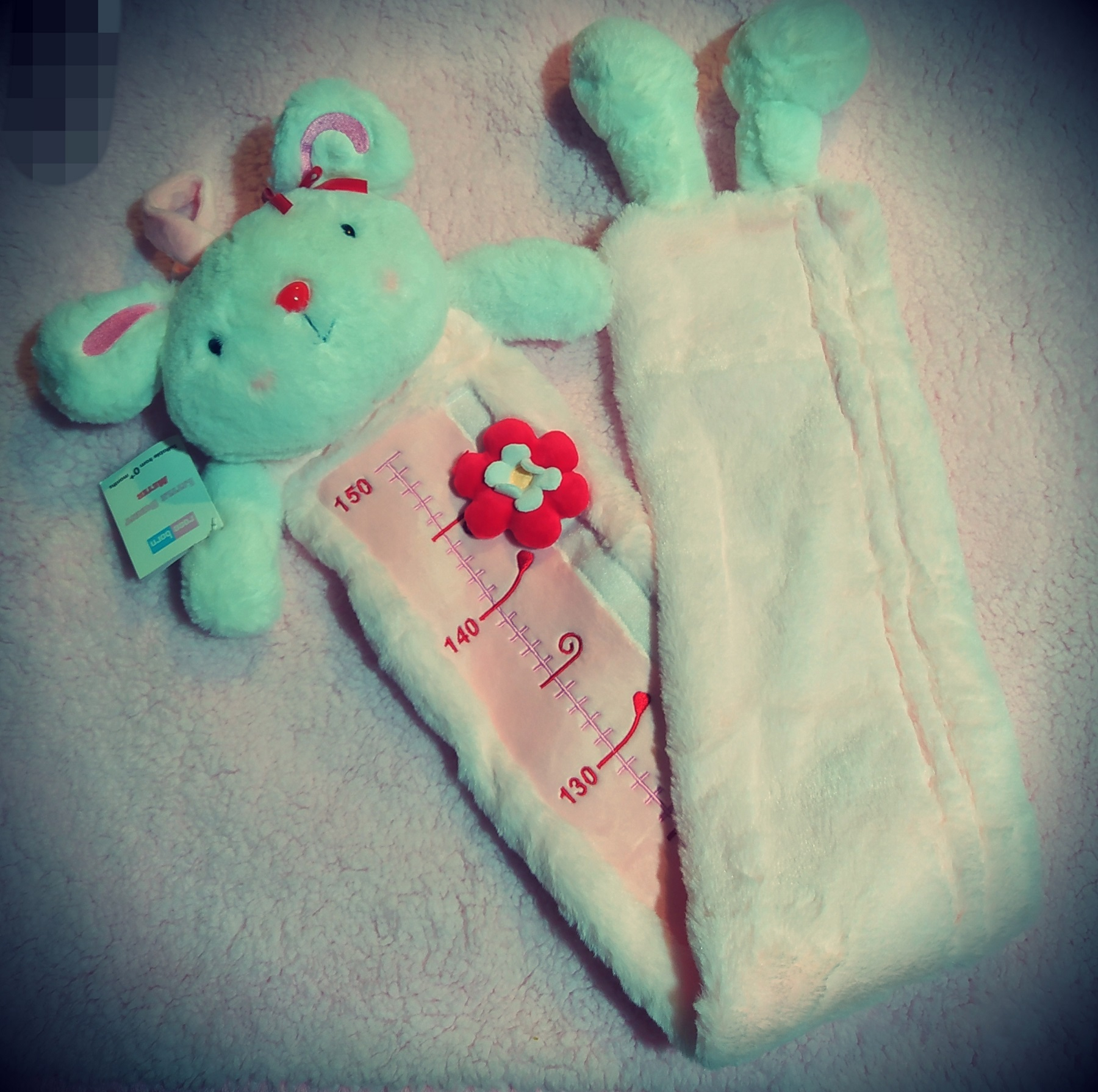 متر اندازه گیری کودک رز برن مدل Little Bunny