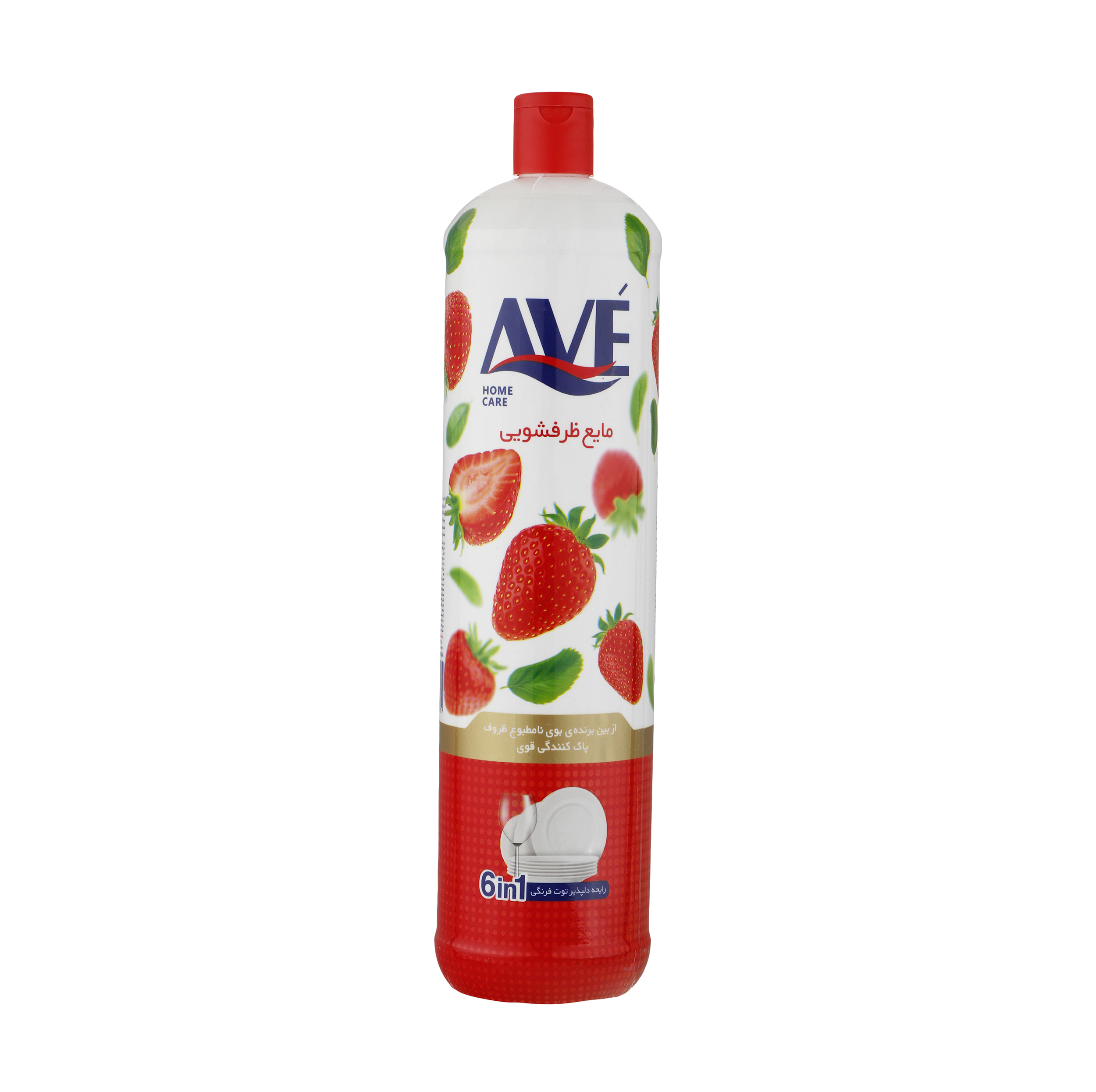 مایع ظرفشویی اوه مدل Strawberry وزن 1000 گرم