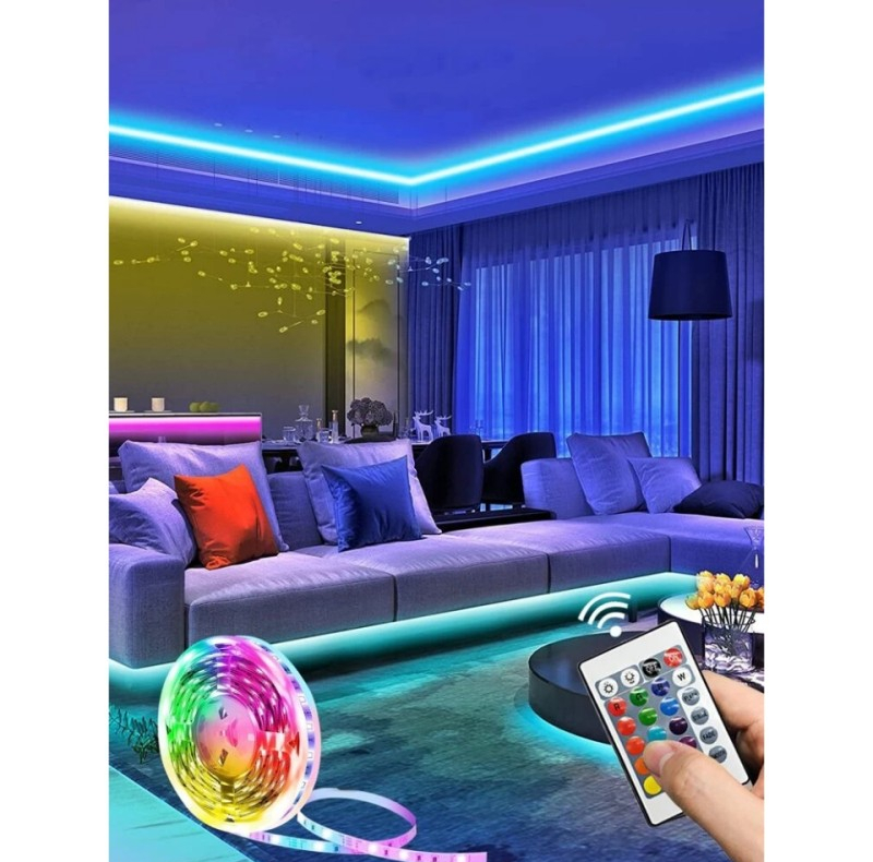 ریسه ال ای دی استریپ لایت مدل  5050SMD طول 5 متر