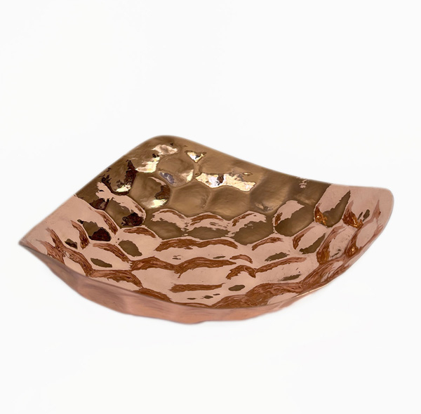 میوه خوری مسی مدل بدون پایه مدرن کد ZH341.1