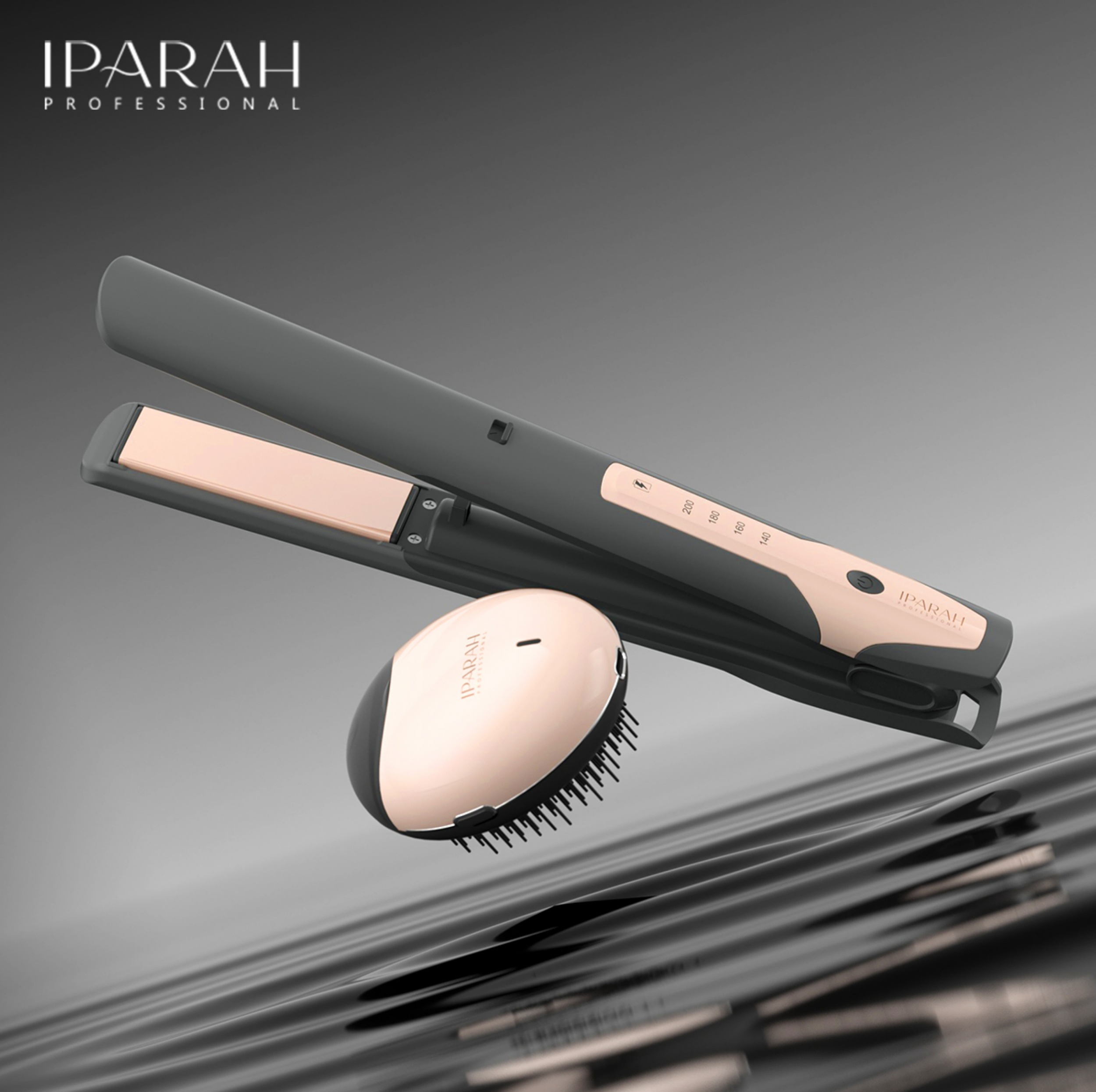 اتو و حالت‌دهنده‌ی مو حرفه ای ای پاراه مدل P-182 2in1