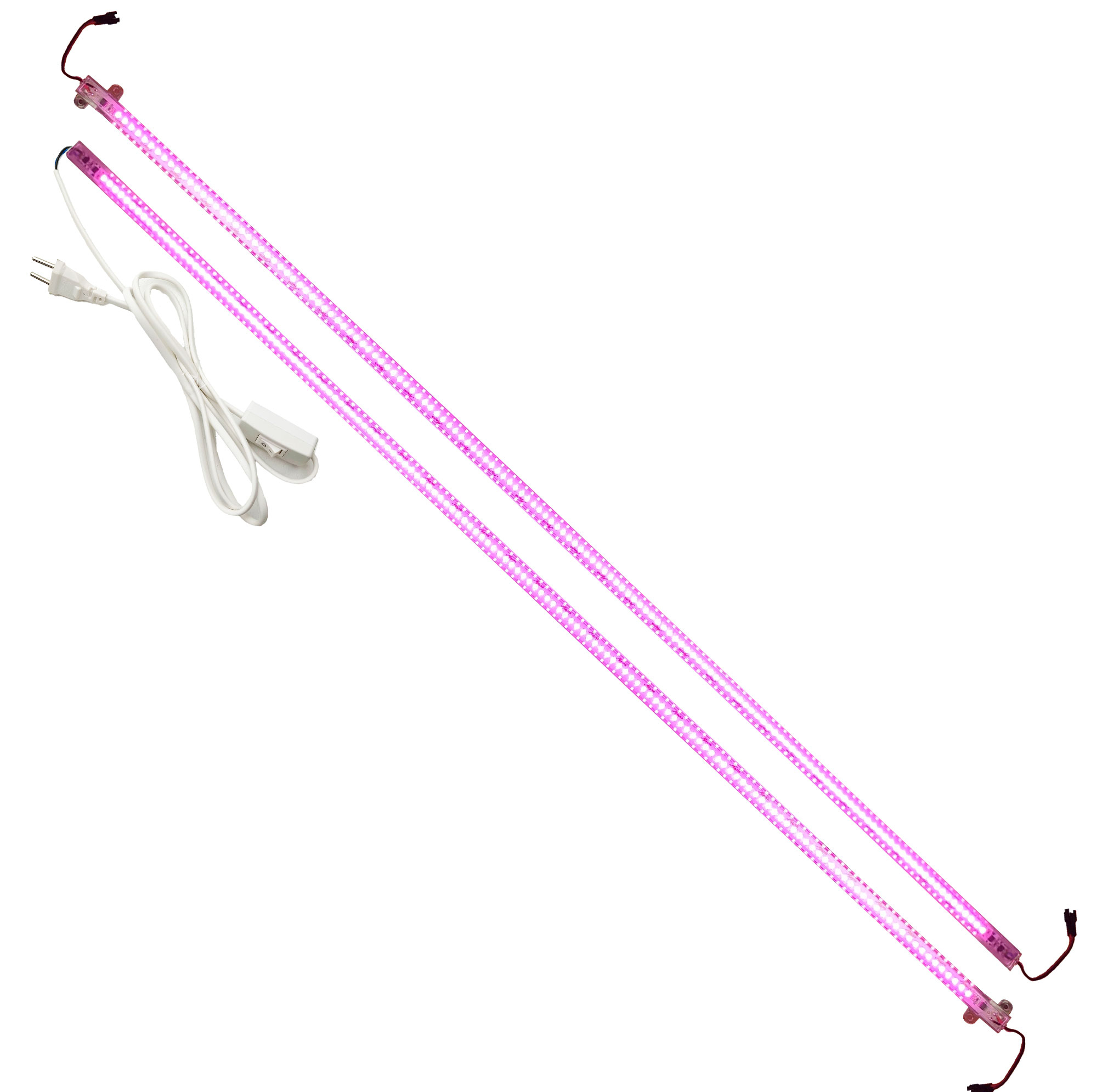 لامپ رشد گیاه 18 وات مدل فول اسپکتروم 220v طرح ریسه LED بسته 2 عددی