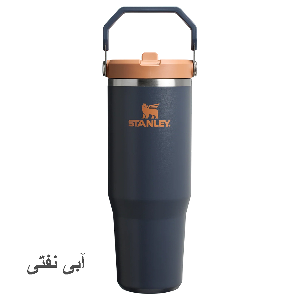 تراول ماگ استنلی مدل Iceflow Flip Straw Tumbler گنجایش 0.89 لیتر